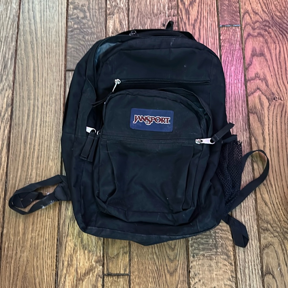 Black jansport backpack